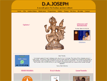 Tablet Screenshot of dajoseph.com
